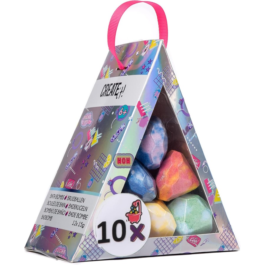 CREATE it! Bath Bombs Διαμαντάκια 10τμχ.
