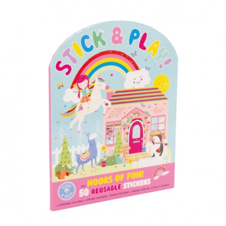 Floss and Rock Παίζω Με Αυτοκόλλητα Rainbow Fairy