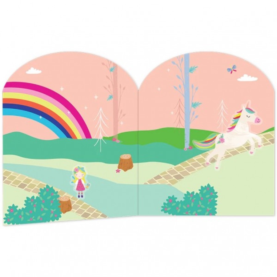 Floss and Rock Παίζω Με Αυτοκόλλητα Rainbow Fairy