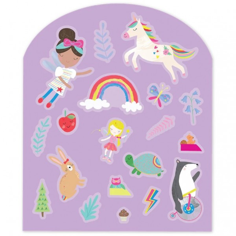 Floss and Rock Παίζω Με Αυτοκόλλητα Rainbow Fairy