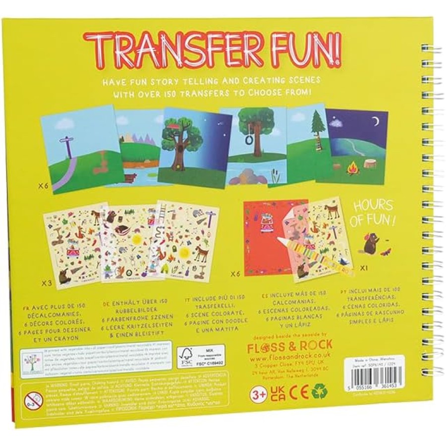 Floss & Rock Μπλοκ Χειροτεχνίας Transfer Fun Περιπέτεια