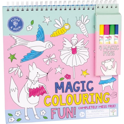Floss & Rock Παιχνίδι Ζωγραφικής Magic Colouring Fun Enchanted