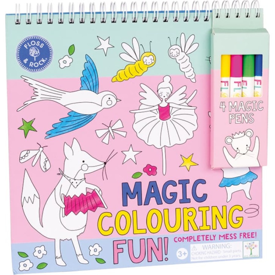 Floss & Rock Παιχνίδι Ζωγραφικής Magic Colouring Fun Enchanted