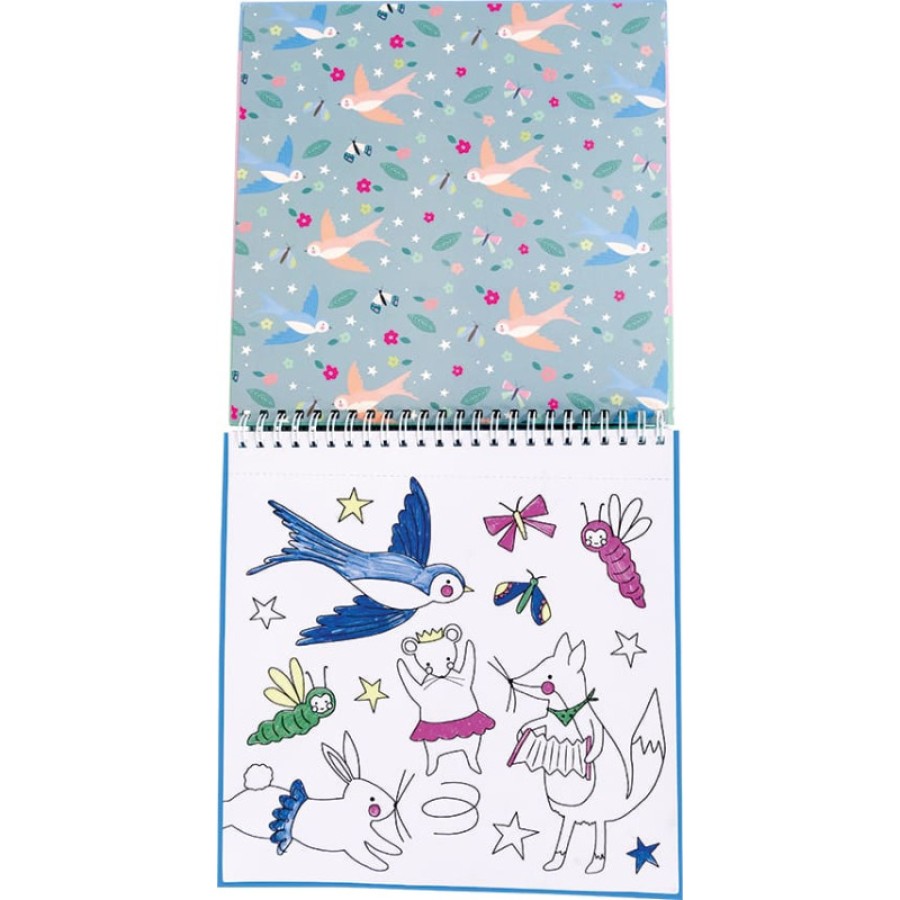 Floss & Rock Παιχνίδι Ζωγραφικής Magic Colouring Fun Enchanted