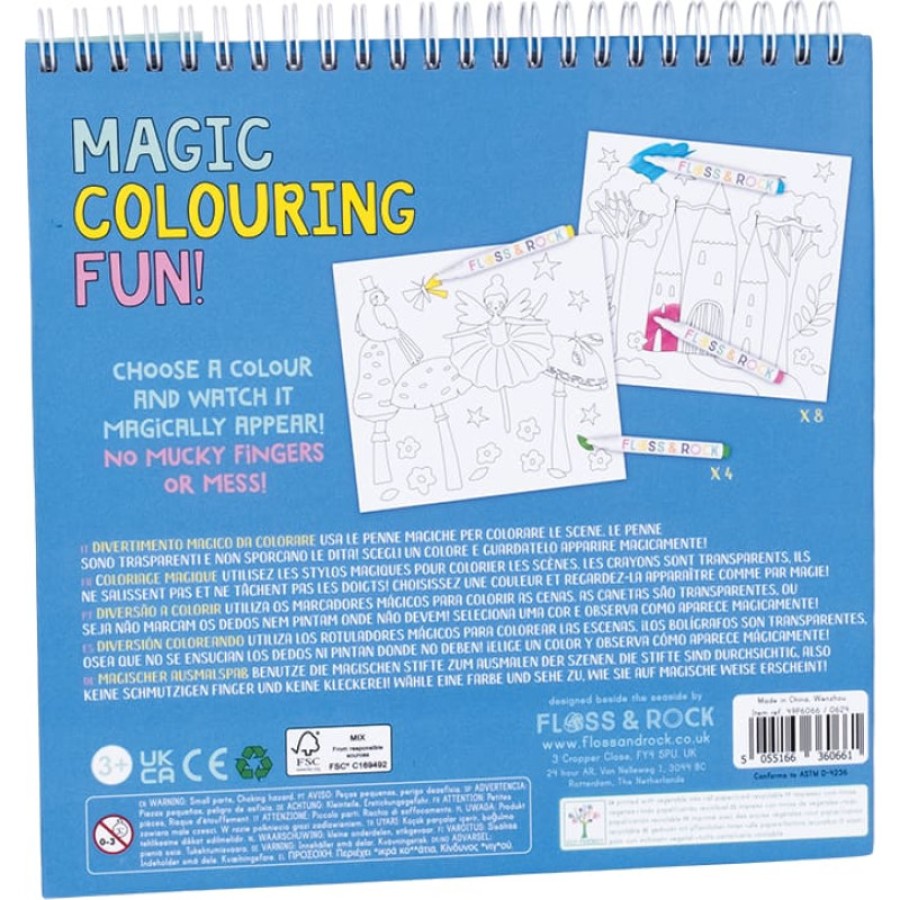 Floss & Rock Παιχνίδι Ζωγραφικής Magic Colouring Fun Enchanted