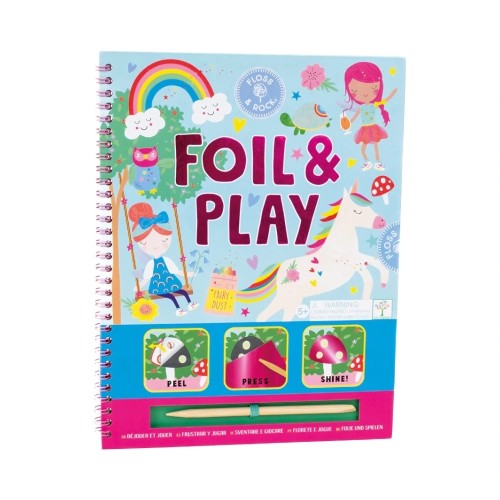Floss & Rock Παιχνίδι με Χειροτεχνίες Foil & Play Rainbow Ferry