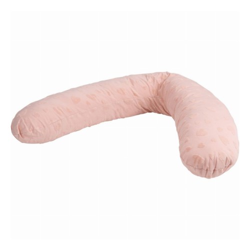 FreeOn Bubaba Μαξιλάρι Θηλασμού Pink Hearts 170x35εκ.