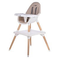 Κάθισμα Φαγητού FreeOn EOS 3 σε 1 Beige (Μετατρέπεται σε Καρέκλα-Τραπέζι)