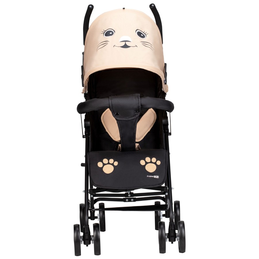FreeOn Καρότσι Καλοκαιρινό Buggy Yellow Cat