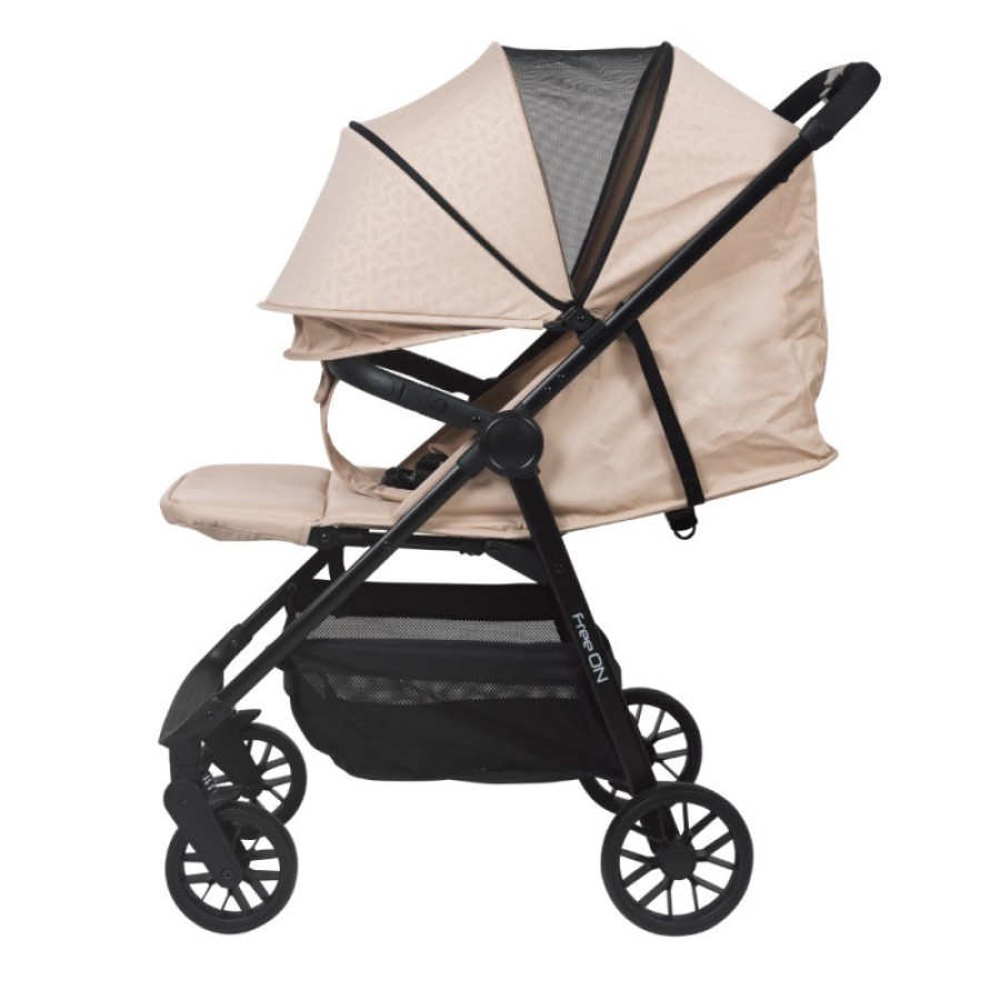 Καρότσι Περιπάτου Ελαφρύ FreeOn Velo Beige