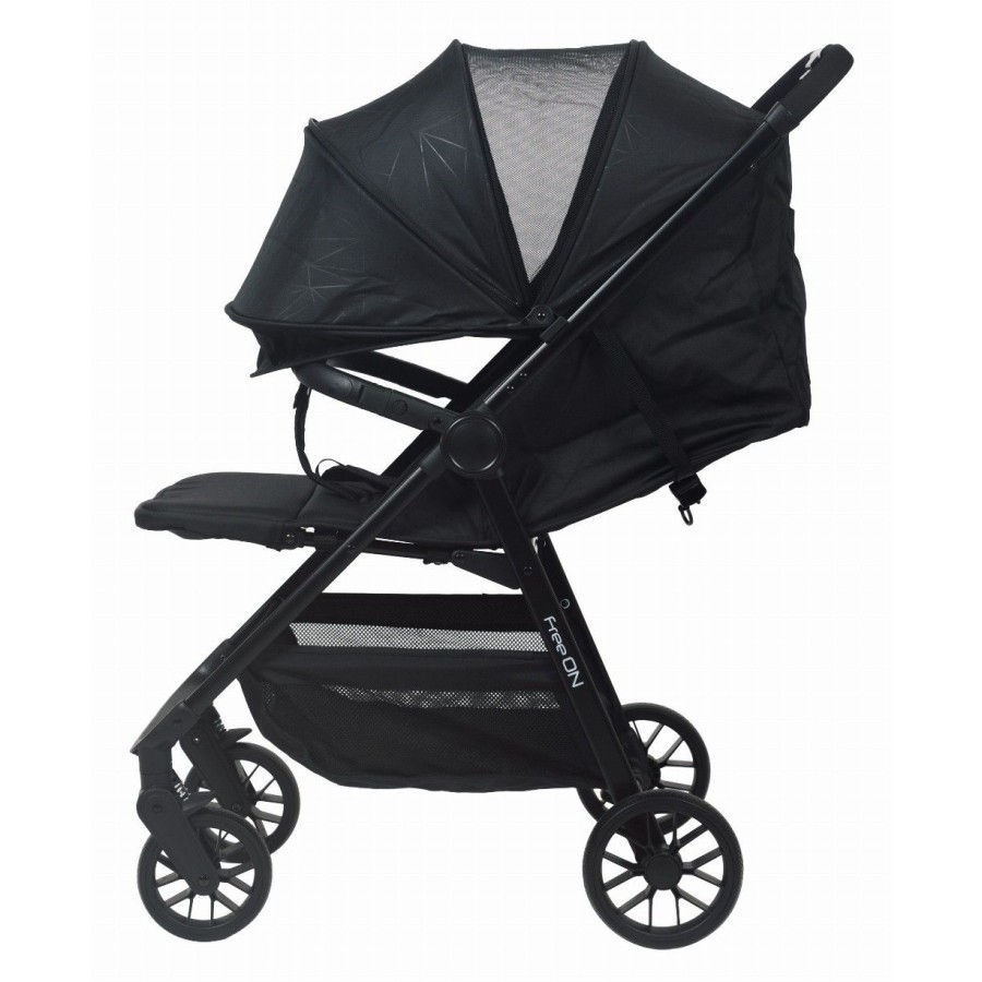 Καρότσι Περιπάτου Ελαφρύ FreeOn Velo Black