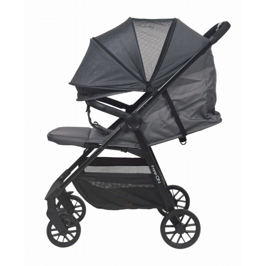 Καρότσι Περιπάτου Ελαφρύ FreeOn Velo Grey