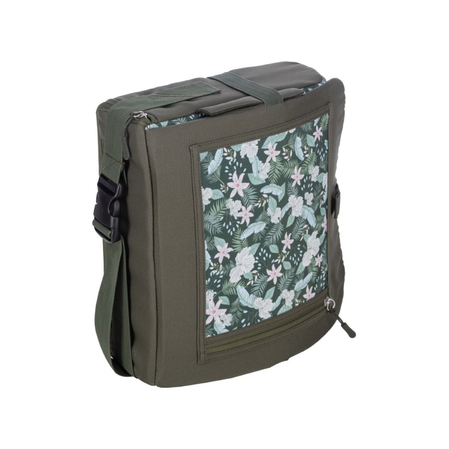 Φορητό Παιδικό Κάθισμα Φαγητού Fold And Go FreeOn Olive Green
