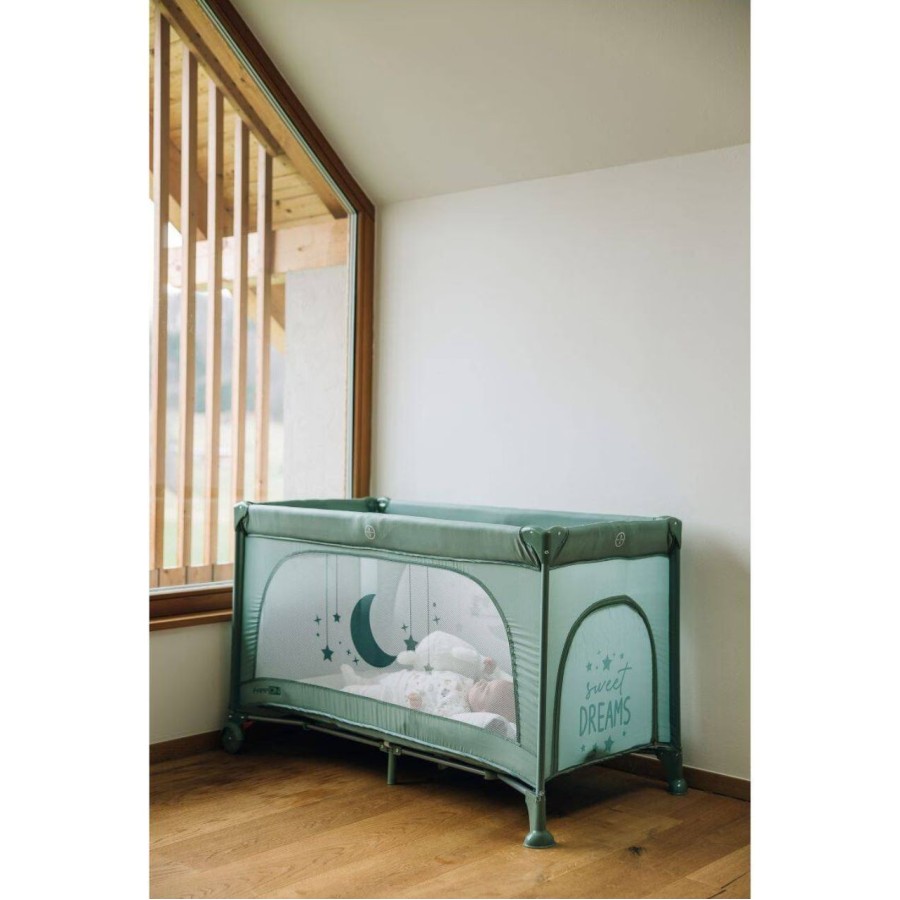 FreeOn Παρκοκρέβατο Travel Cot Nook Green