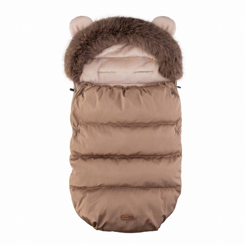 FreeOn Χειμερινός Ποδόσακος Καροτσιού Arctic Brown
