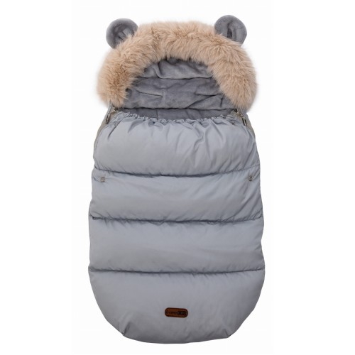 FreeOn Χειμερινός Ποδόσακος Καροτσιού Arctic Grey