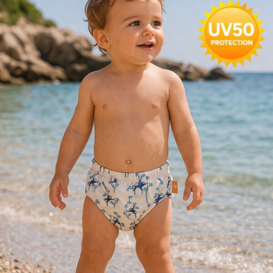 Πάνα - Μαγιό με Προστασία UV50 Fresk Monkey για Αγόρι