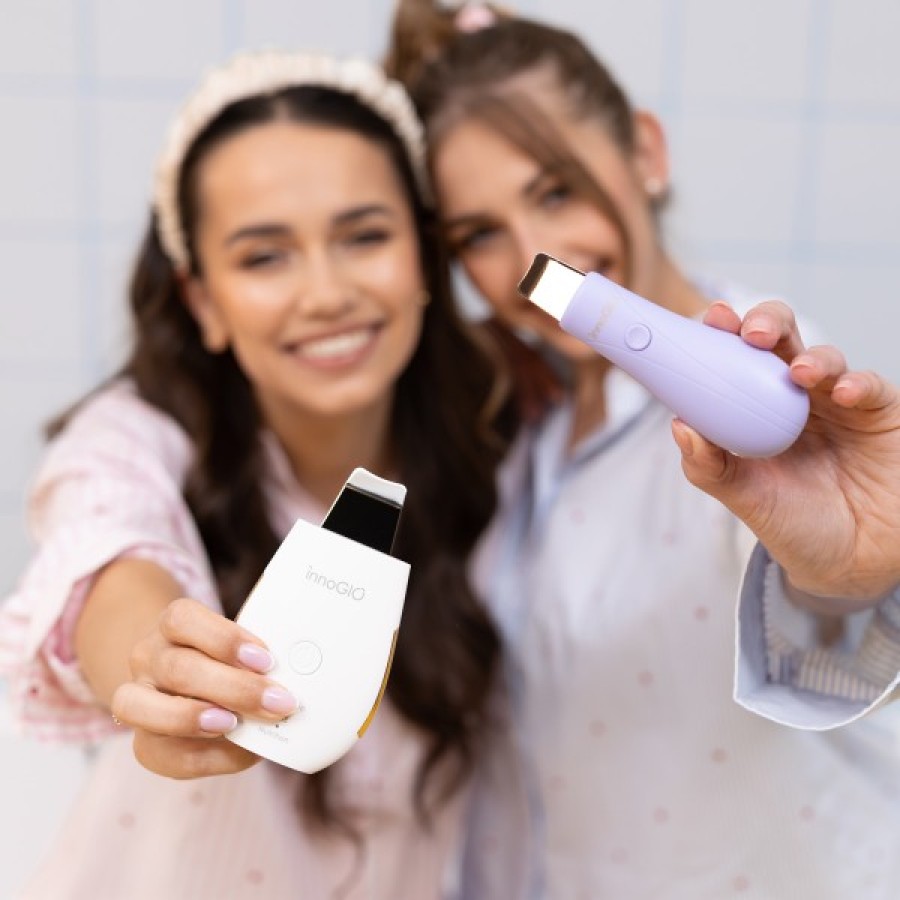 NNOGIO GIOperfect Scrubber Συσκευή Καθαρισμού Προσώπου με Υπερήχους