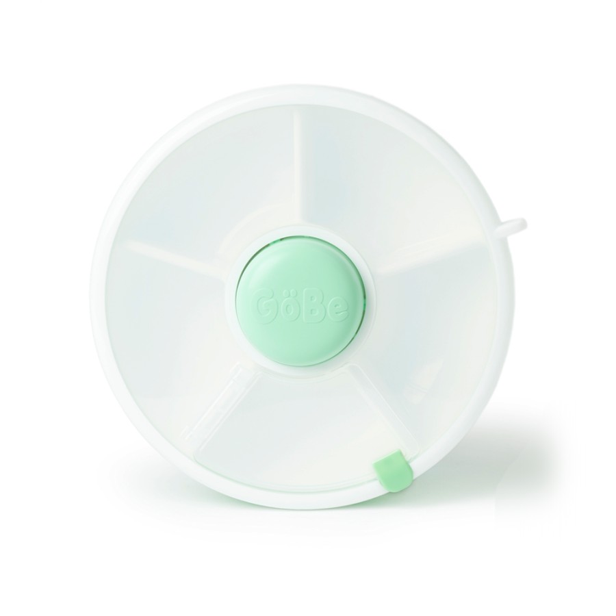 Παιδικό Δοχείο Σνακ με 5 Θήκες GoBe Snack Spinner Mint 16,5x4εκ.