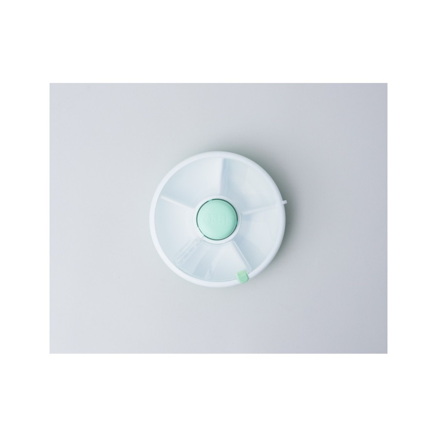 Παιδικό Δοχείο Σνακ με 5 Θήκες GoBe Snack Spinner Mint 16,5x4εκ.