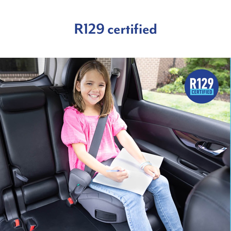 Κάθισμα Αυτοκινήτου GRACO Booster Max R129 Isofix Midnight Black 135-150cm (7-12 ετών)
