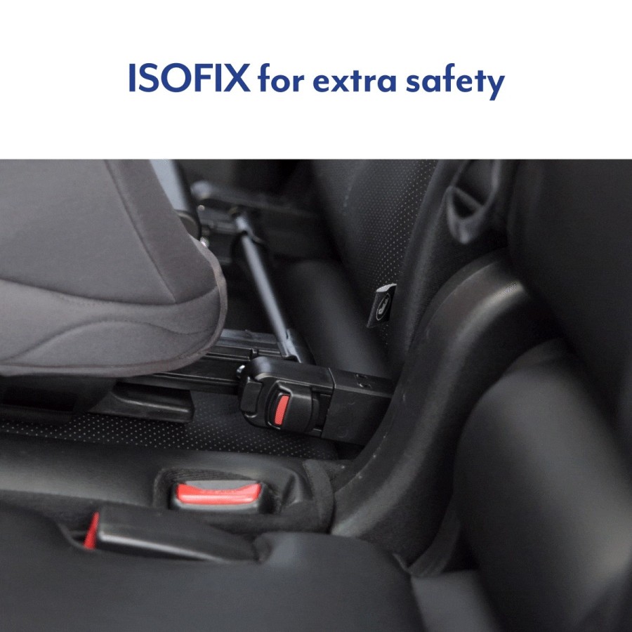 Κάθισμα Αυτοκινήτου GRACO Booster Max R129 Isofix Midnight Black 135-150cm (7-12 ετών)