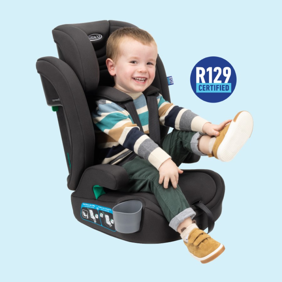 Παιδικό Κάθισμα Αυτοκινήτου GRACO Eldura Midnight R129 76-150cm (9-36kg)
