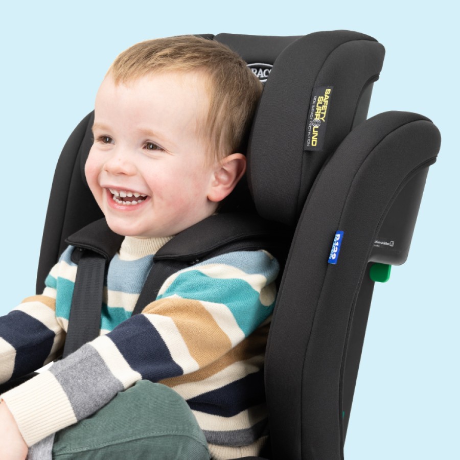 Παιδικό Κάθισμα Αυτοκινήτου GRACO Eldura Midnight R129 76-150cm (9-36kg)