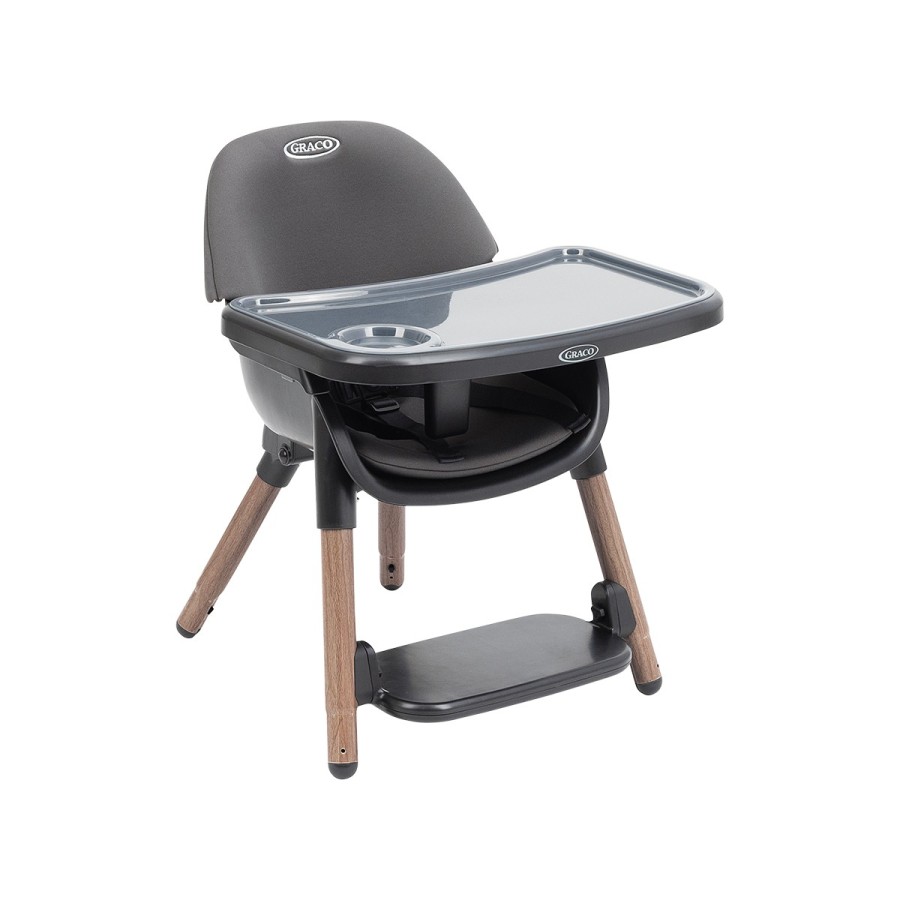 Παιδική Καρέκλα Φαγητού 3 σε 1 Graco Presti Charcoal