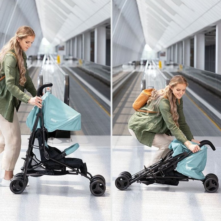 Καρότσι Ελαφρύ Αναδιπλούμενο Graco Travelite Mint