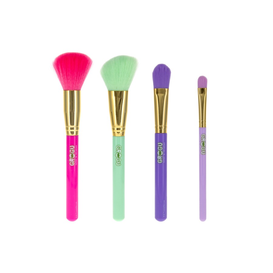 Παιδικό Σετ Πινέλων Μακιγιάζ 4τμχ. Star Wars Grogu Cosmetic Brush Set Mad Beauty