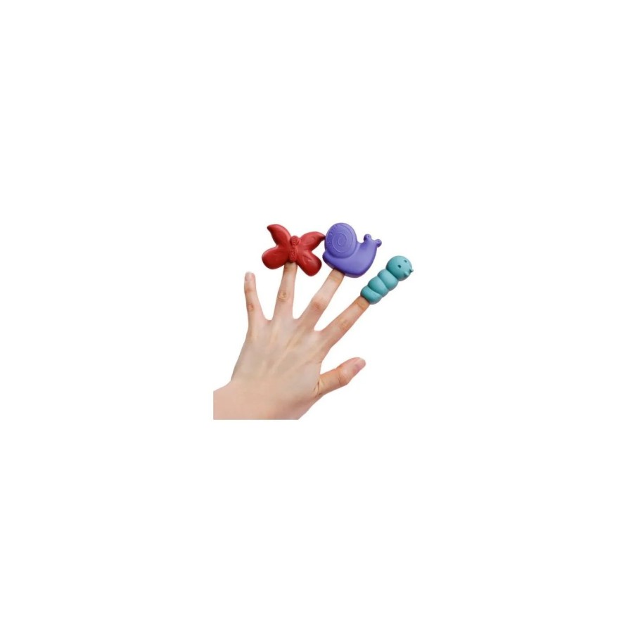 Haku Yoka Παιδικό Σετ Κηρομπογιές Δακτύλων Garden Finger Crayons