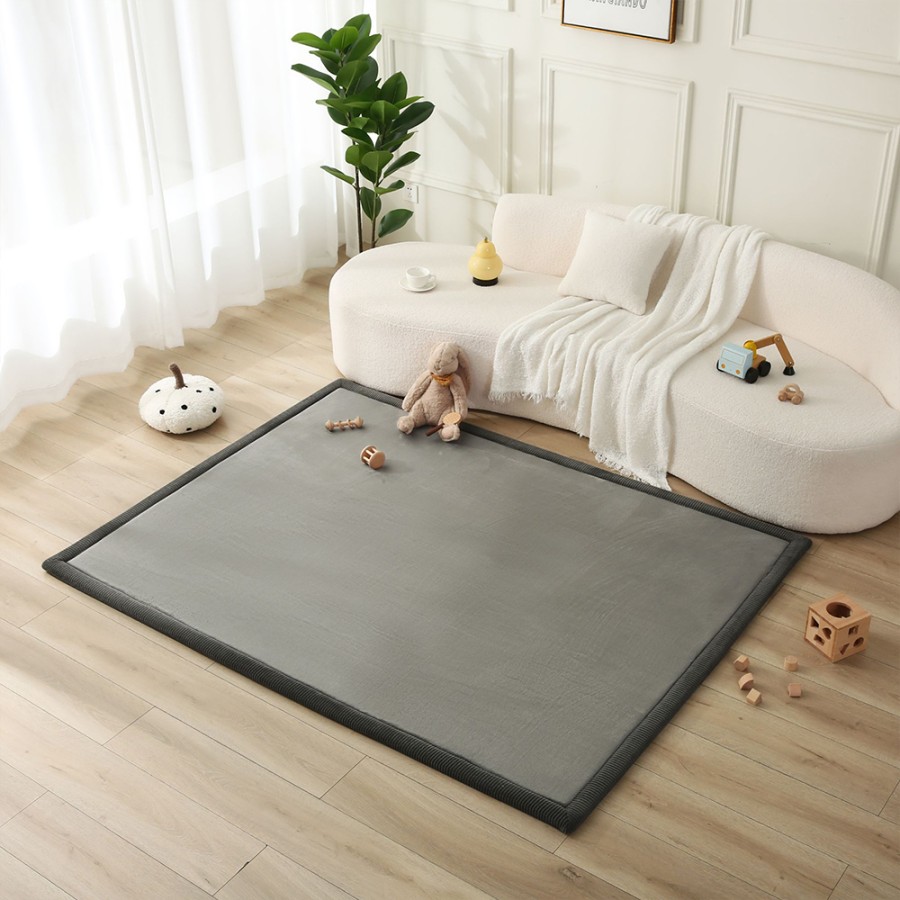 Hakuna Matte Χαλί Σκούρο Γκρι με Premium Memory Foam 200x150x2.5εκ.