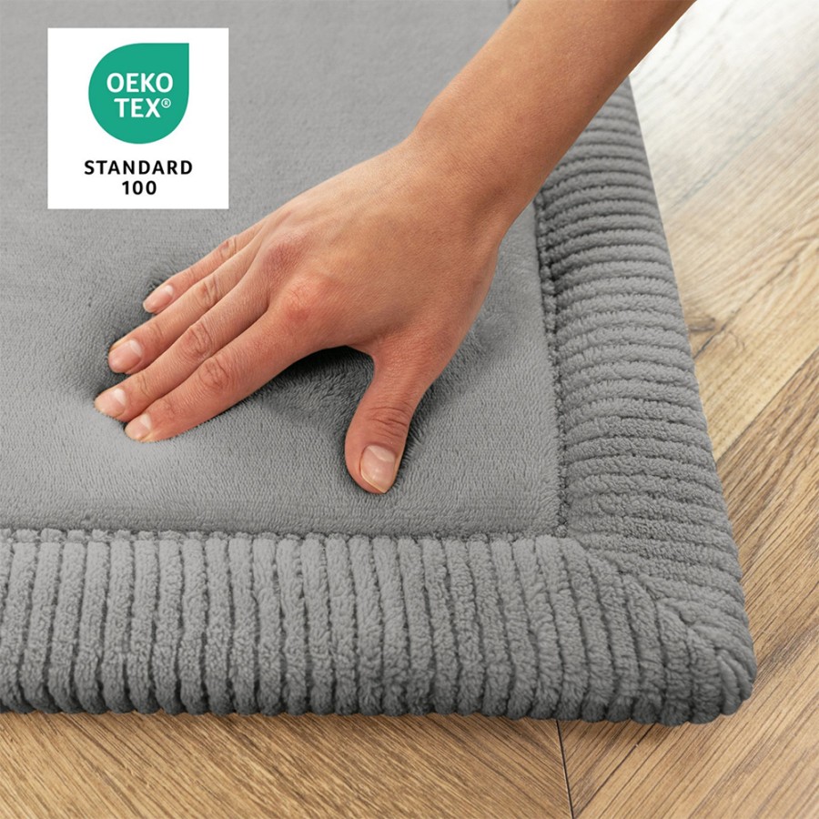 Hakuna Matte Χαλί Σκούρο Γκρι με Premium Memory Foam 200x150x2.5εκ.