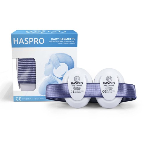 Haspro Βρεφικές Ωτοασπίδες Μπλε, απο νεογέννητο  εως περιπου 2,5-3  ετών