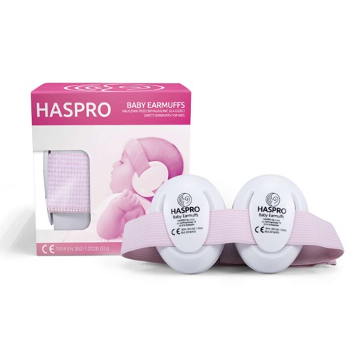 Haspro Βρεφικές Ωτοασπίδες Ροζ, απο νεογέννητο  εως περιπου 2,5 -3 ετών