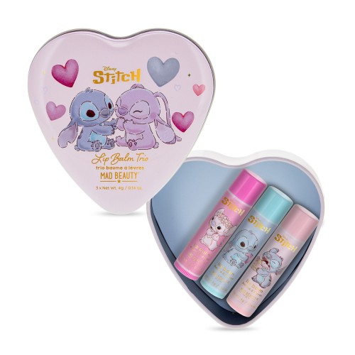 Παιδικό Σετ Lip Balm 3τμχ. Mad Beauty I Heart Stitch Trio Set