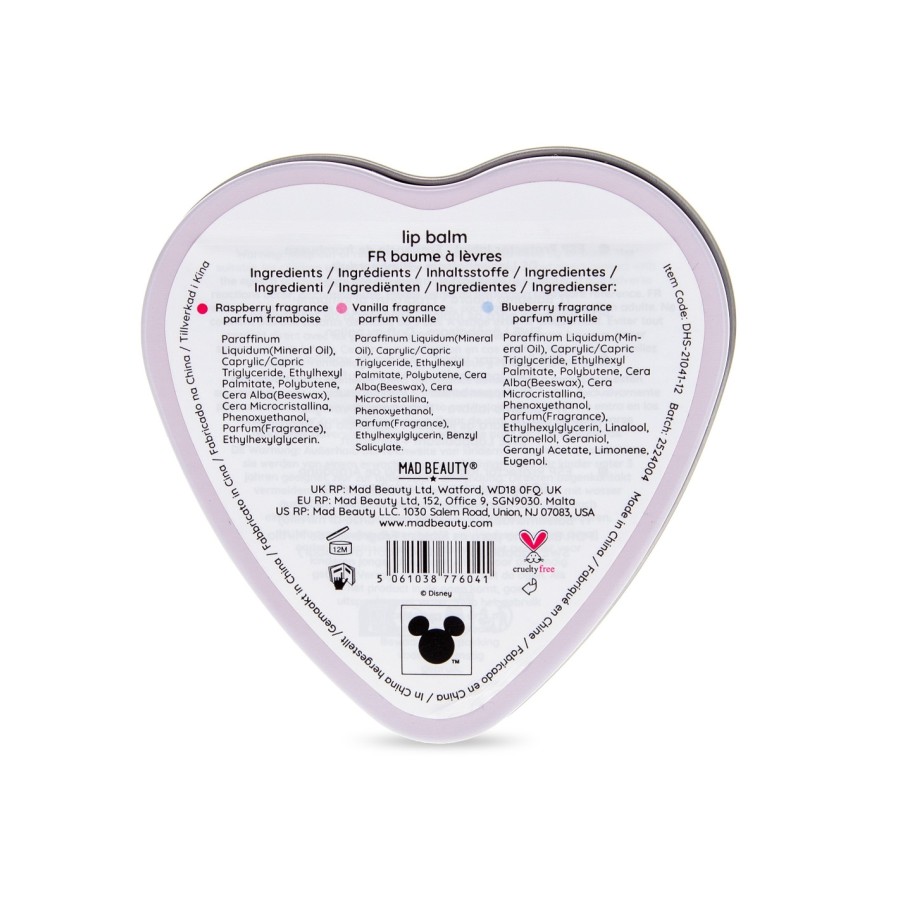 Παιδικό Σετ Lip Balm 3τμχ. Mad Beauty I Heart Stitch Trio Set