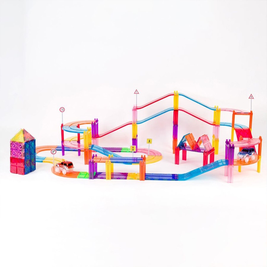 Imanix Μαγνητικό Παιχνίδι Κατασκευών Αυτοκινητόδρομος Speedway 105τμχ.