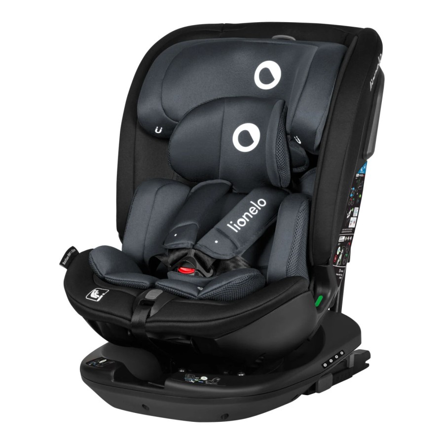 Lionelo Bastian Rwf I-Size Κάθισμα Αυτοκινήτου 40-150 Cm Isofix Gray Stone