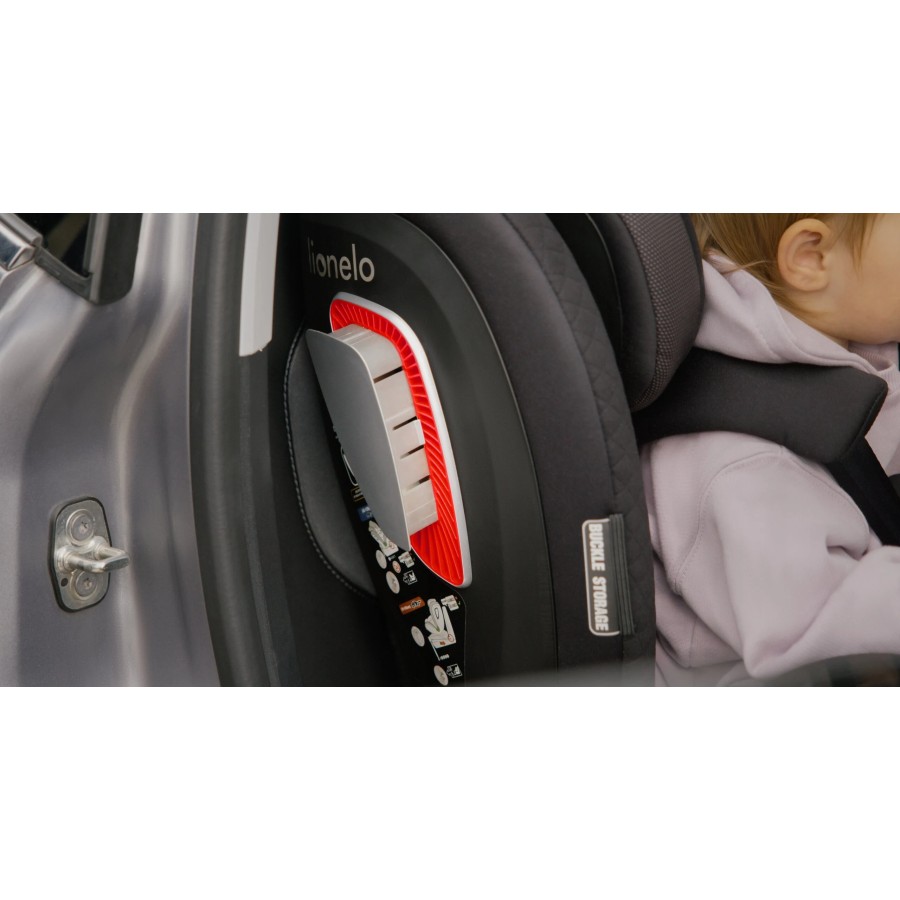Lionelo Antoon I-Size Κάθισμα Αυτοκινήτου 40-105 Cm Isofix Black 5902581659323
