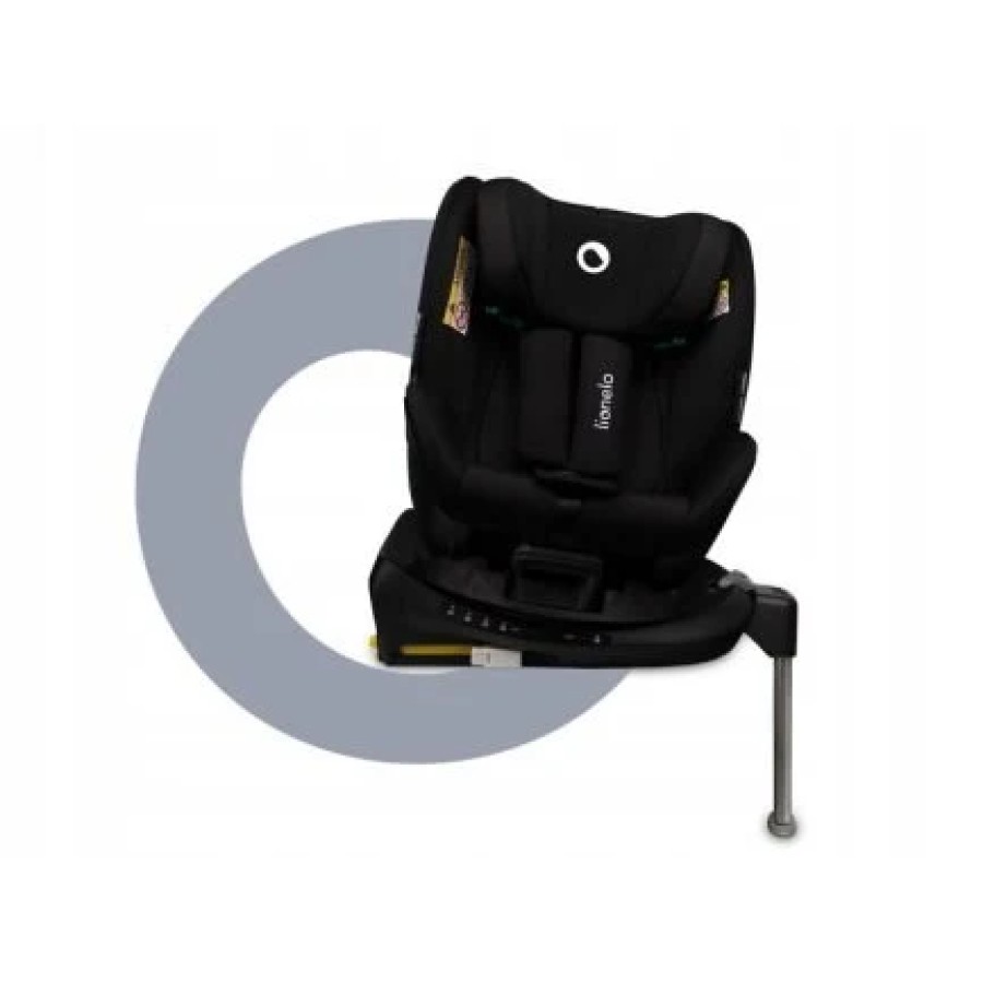 Lionelo Antoon I-Size Κάθισμα Αυτοκινήτου 40-105 Cm Isofix Black 5902581659323