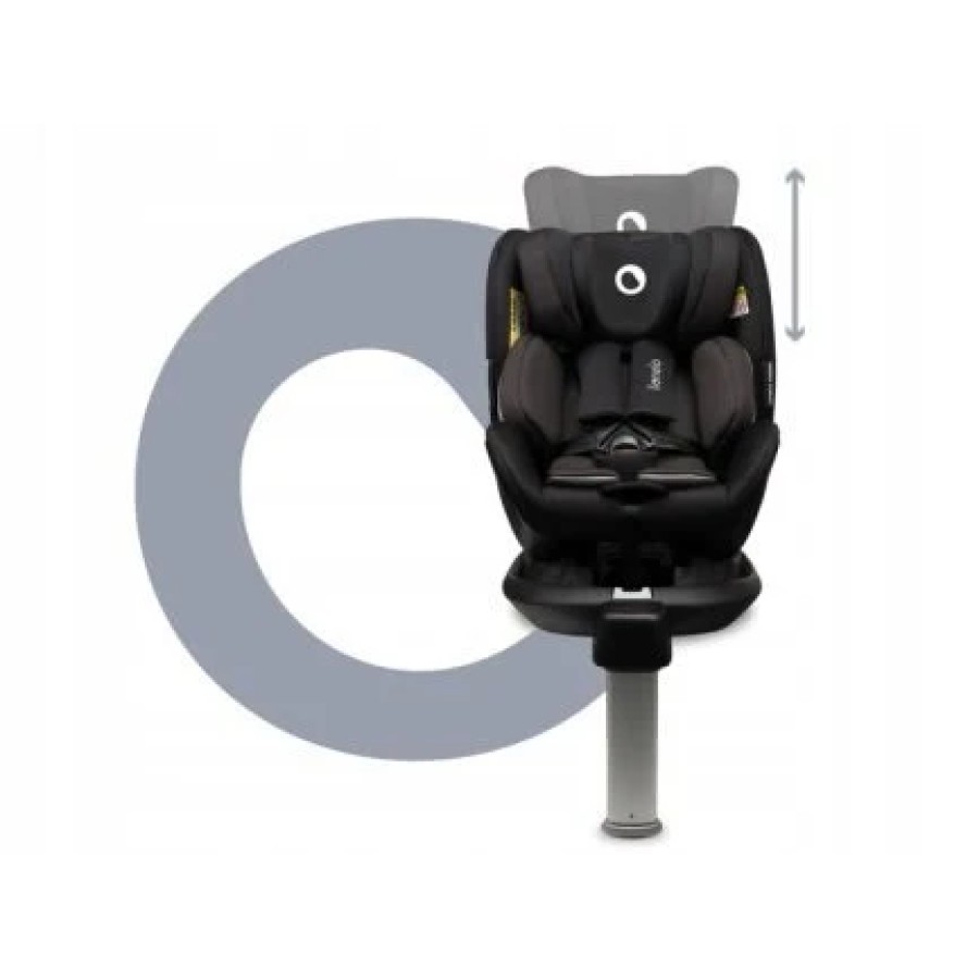 Lionelo Antoon I-Size Κάθισμα Αυτοκινήτου 40-105 Cm Isofix Black 5902581659323
