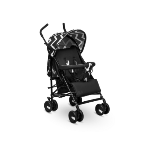 Lionelo Elia Oslo Βρεφικό Καρότσι Μπαστούνι Black &Amp; White 5902581651854