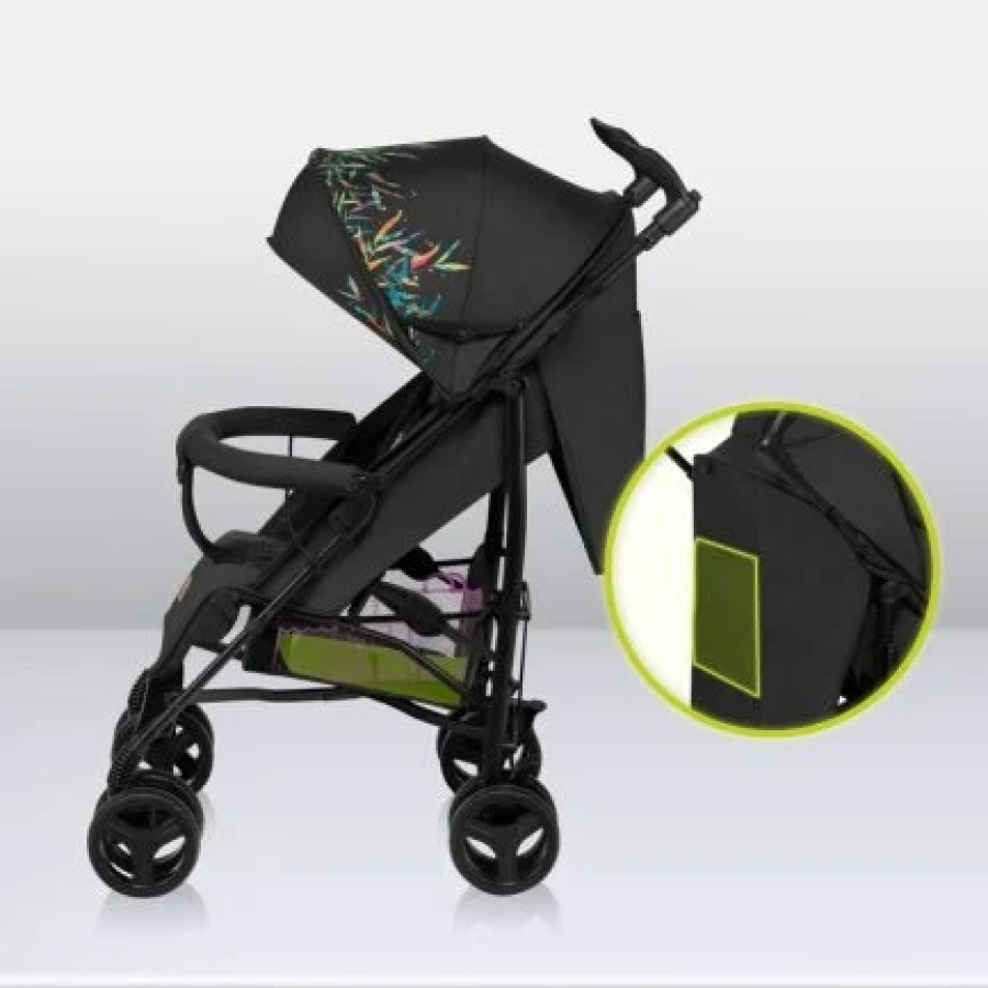 Lionelo Irma Βρεφικό Καρότσι Μπαστούνι Black Dark Gray 5902581655677