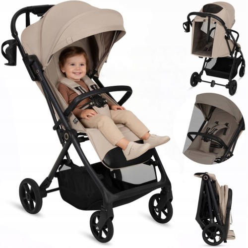 Lionelo Tansi Καρότσι Ταξιδίου Έως 22Kg Beige Sand