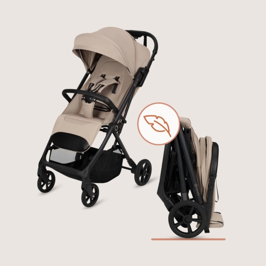 Lionelo Tansi Καρότσι Ταξιδίου Έως 22Kg Beige Sand