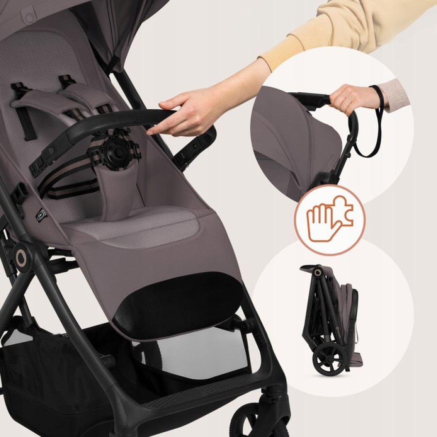 Lionelo Tansi Καρότσι Ταξιδίου Έως 22Kg Beige Taupe
