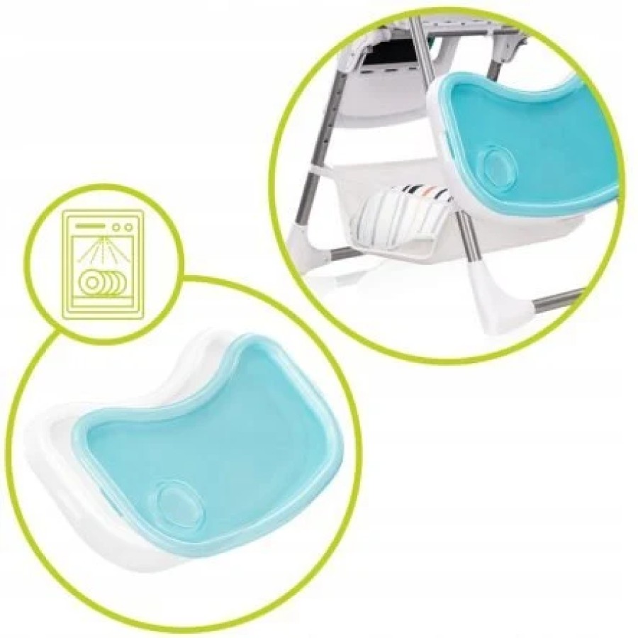 Lionelo Linn Plus Καρεκλάκι Φαγητού Blue