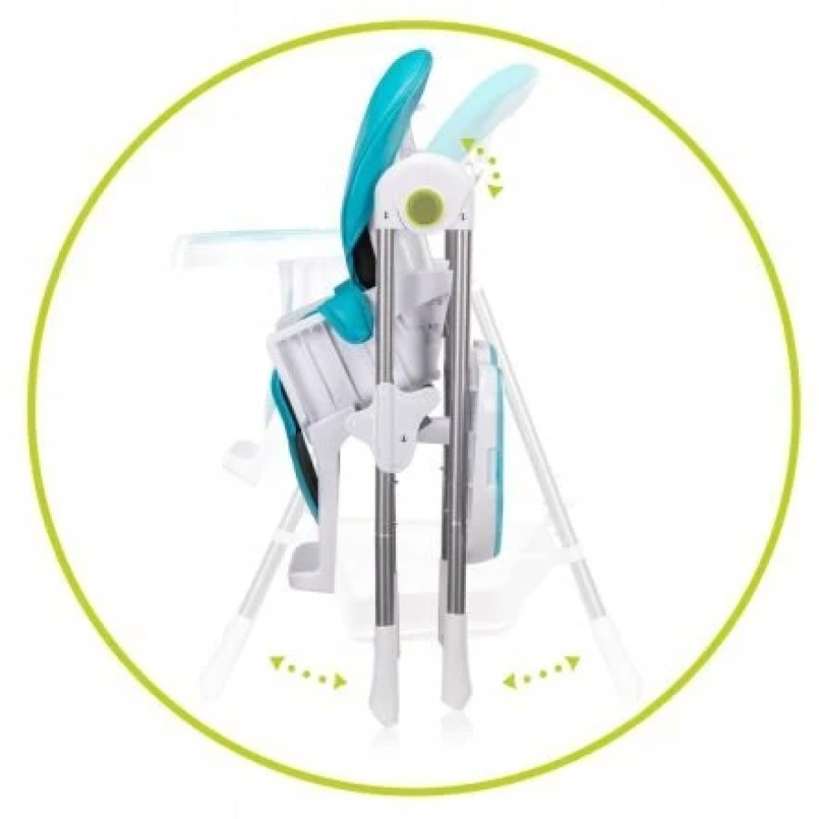 Lionelo Linn Plus Καρεκλάκι Φαγητού Gray